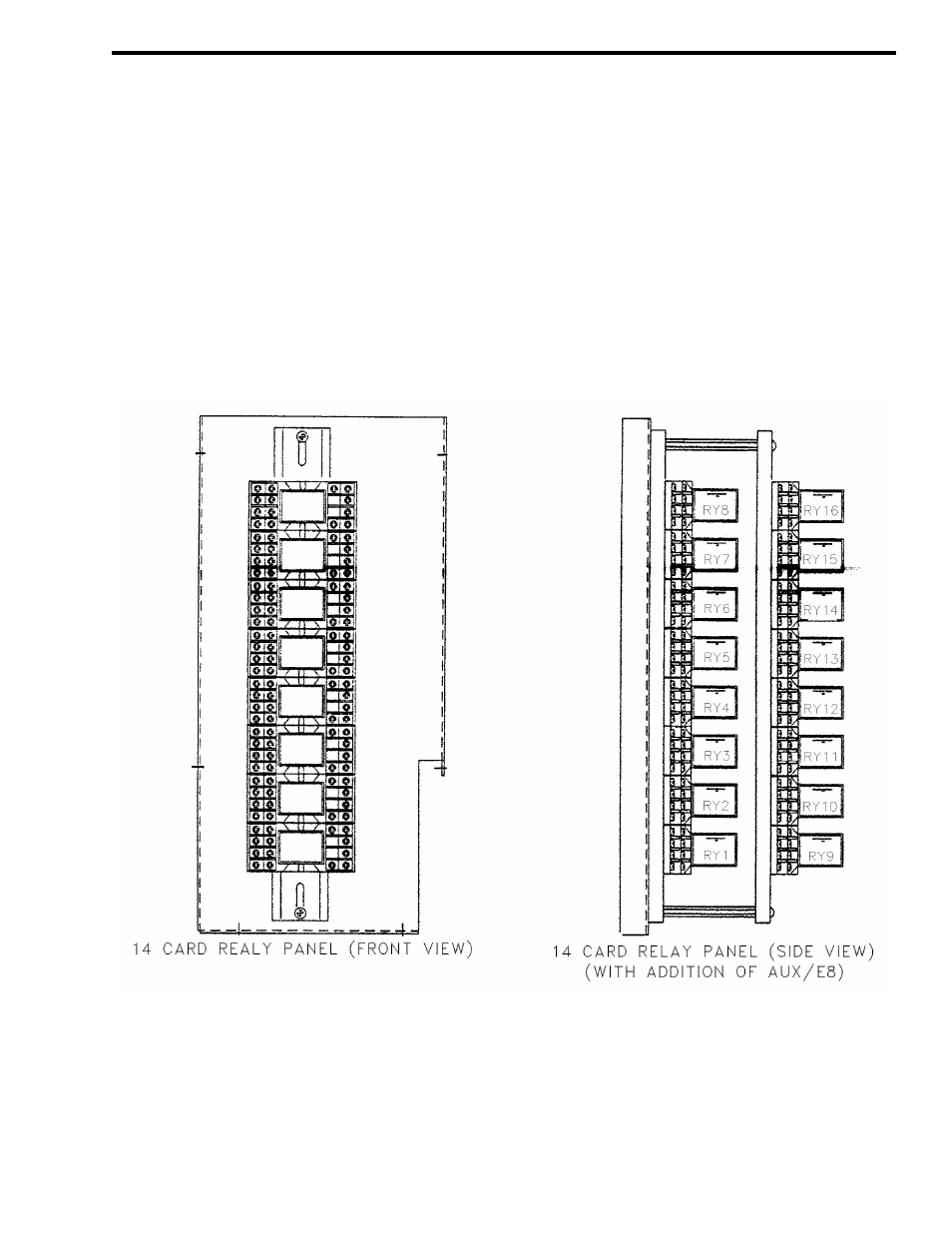 Figure 2-14 14 card relay panel | EFJohnson VR-CM50 User Manual | Page 25 / 50