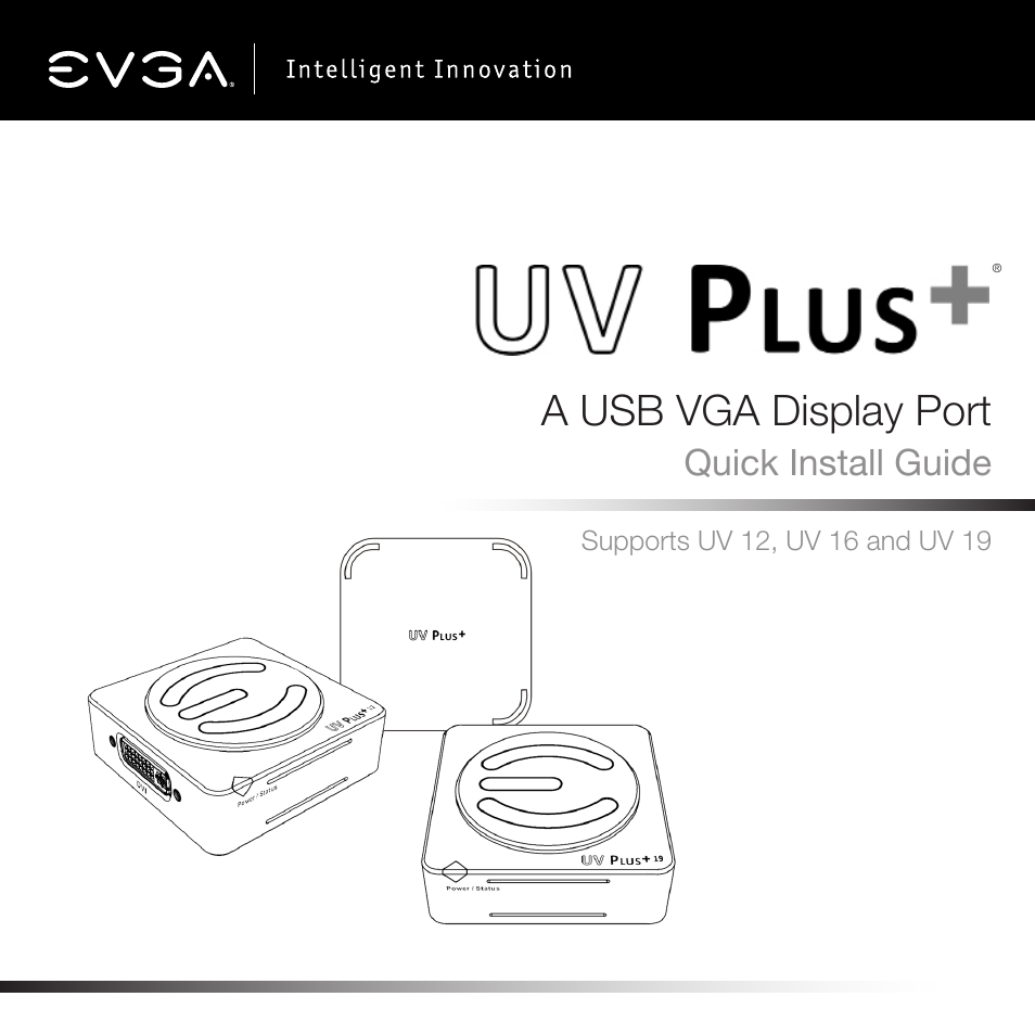 EVGA UV Plus+ UV 16 User Manual | 4 pages