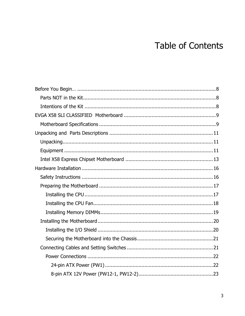 EVGA 170-BL-E762 User Manual | 84 pages