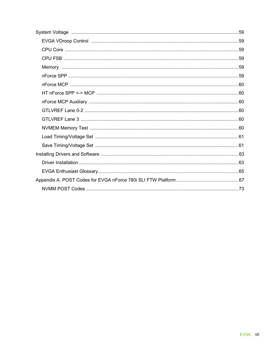 EVGA force 132-YW-E178 User Manual | Page 7 / 85