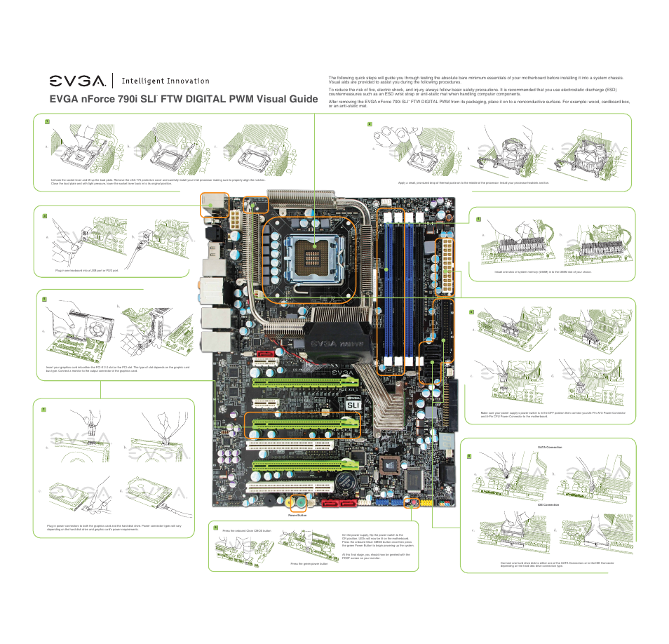 EVGA nForce 132-YW-E180 User Manual | 2 pages