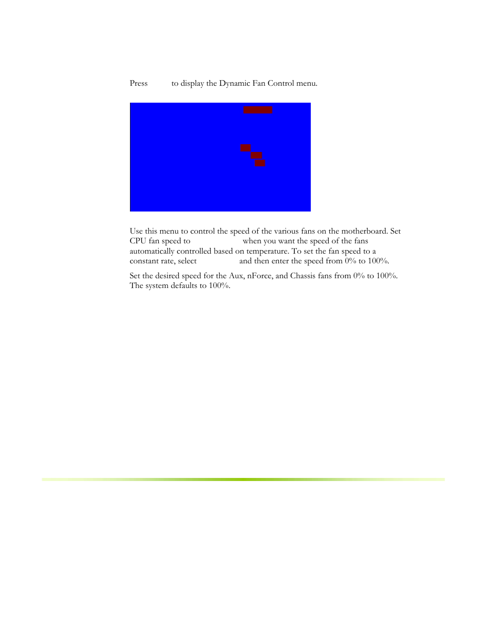 Dynamic fan control, Press | EVGA NFORCE 650I User Manual | Page 73 / 75