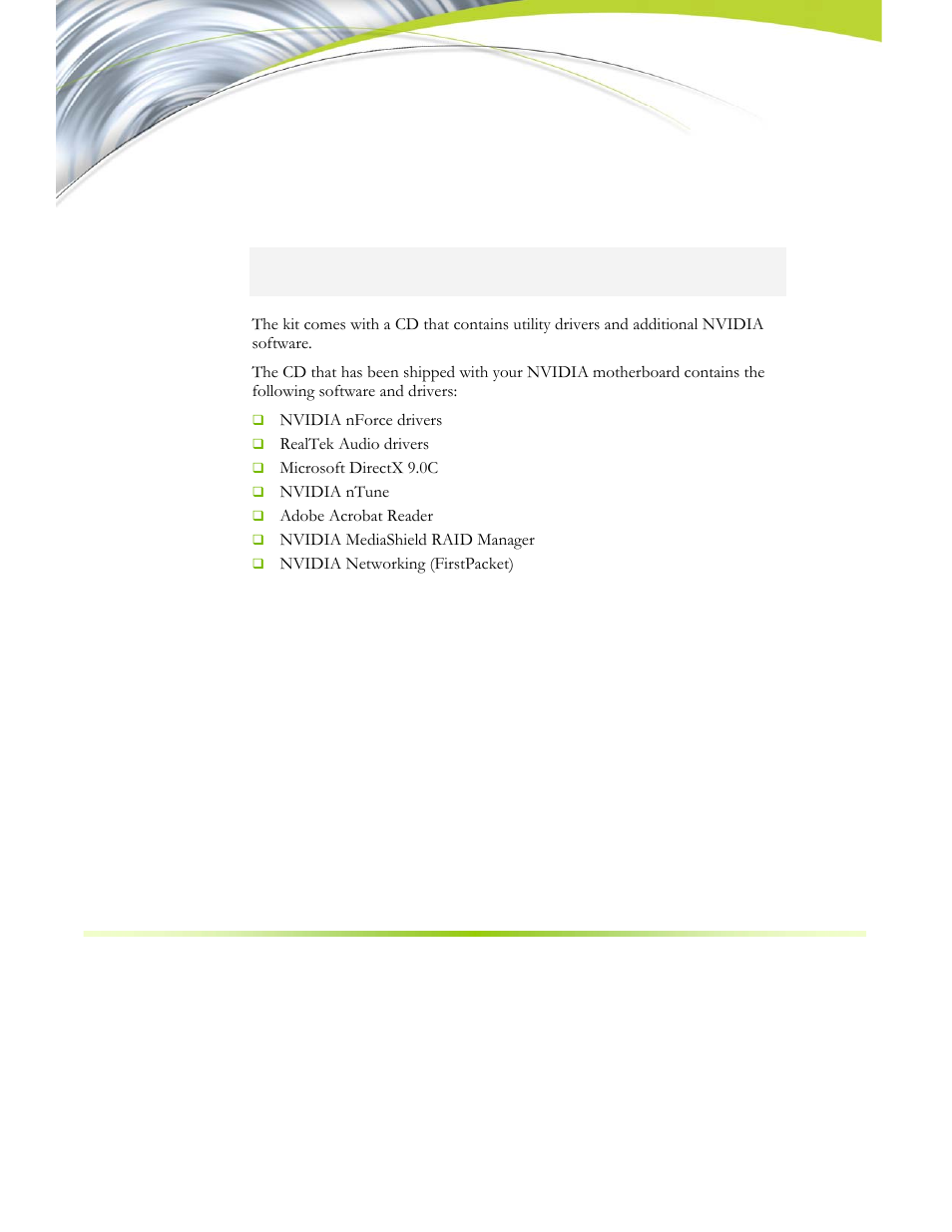 Software installation | EVGA nForce 122-CK-NF68-XX User Manual | Page 118 / 170