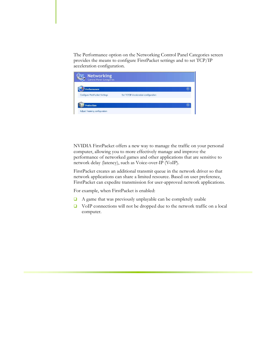 Performance, First packet | EVGA nForce 122-CK-NF68-XX User Manual | Page 149 / 170