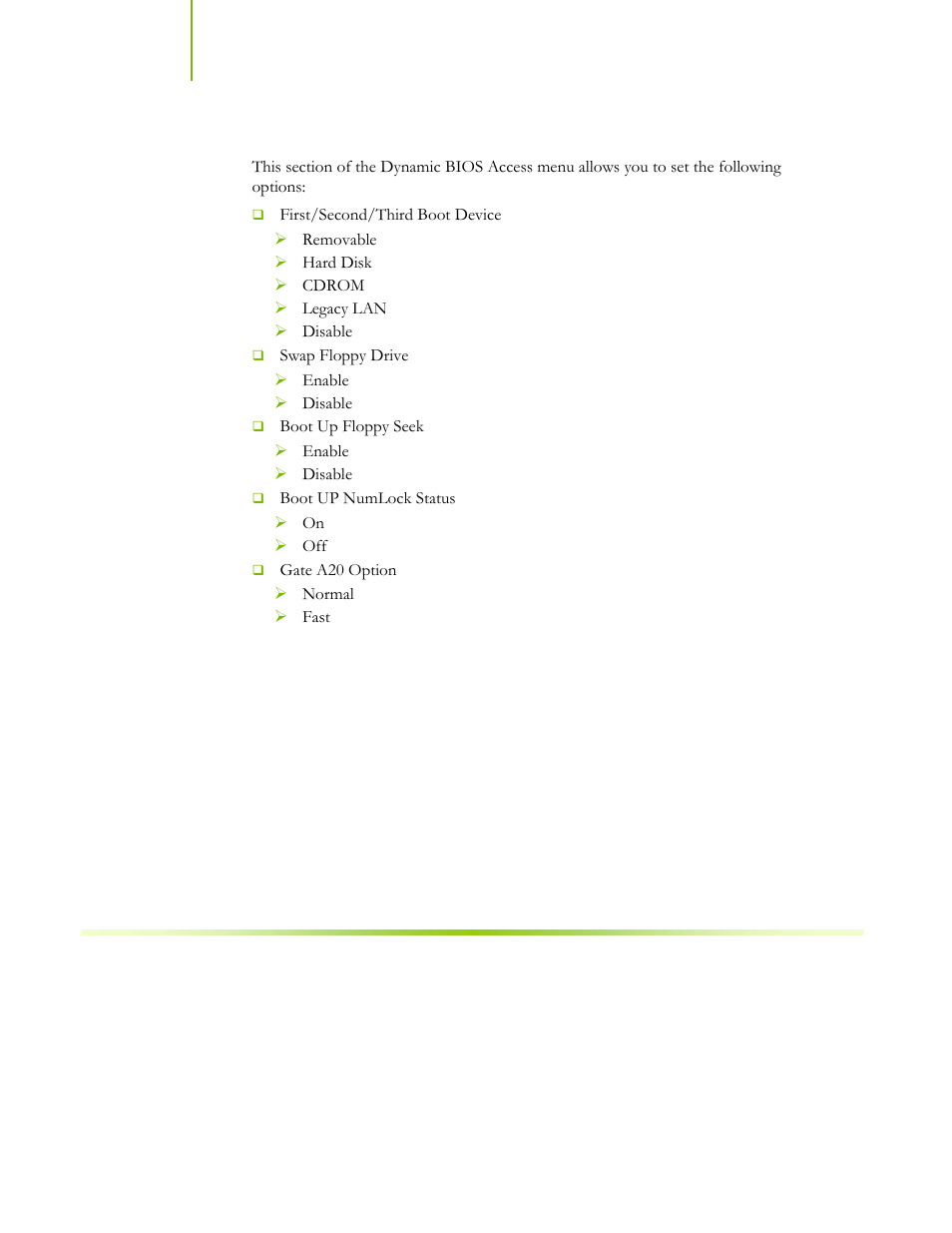 Boot up setting | EVGA nForce 122-CK-NF68-XX User Manual | Page 25 / 170