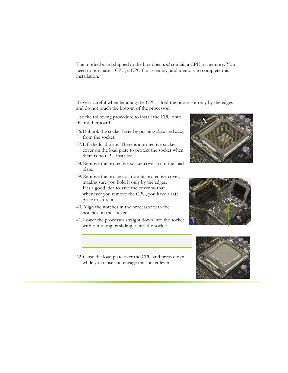Preparing the motherboard, Installing the cpu | EVGA nForce 122-CK-NF68-XX User Manual | Page 65 / 170
