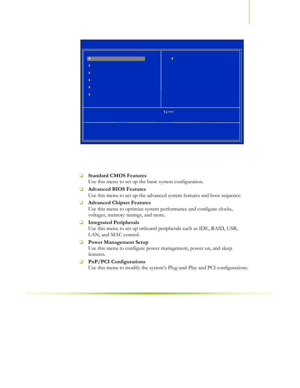 Figure 5. bios cmos setup utility main menu | EVGA nForce 122-CK-NF68-XX User Manual | Page 82 / 170