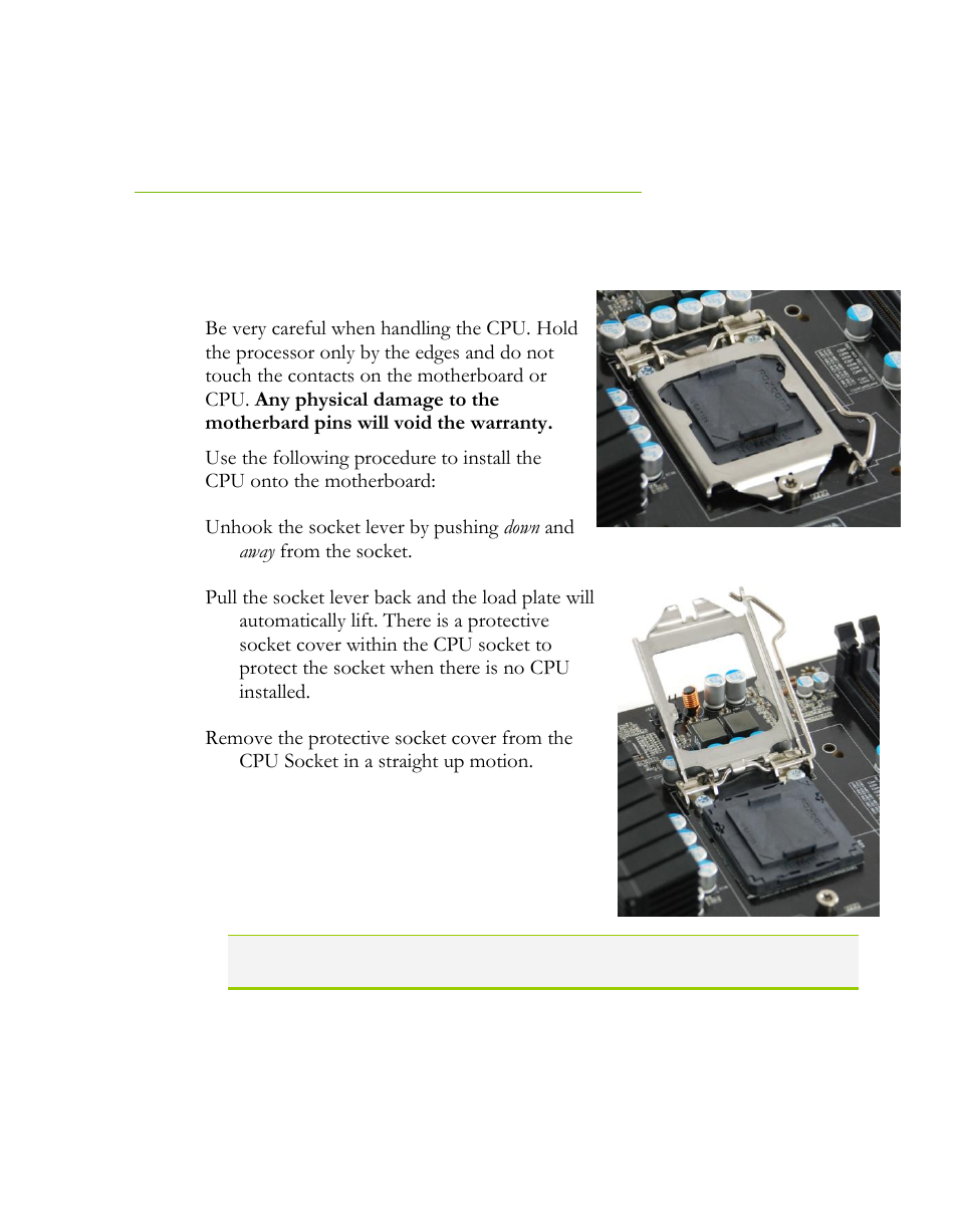 Preparing the motherboard, Installing the cpu | EVGA P55 SLI User Manual | Page 11 / 46