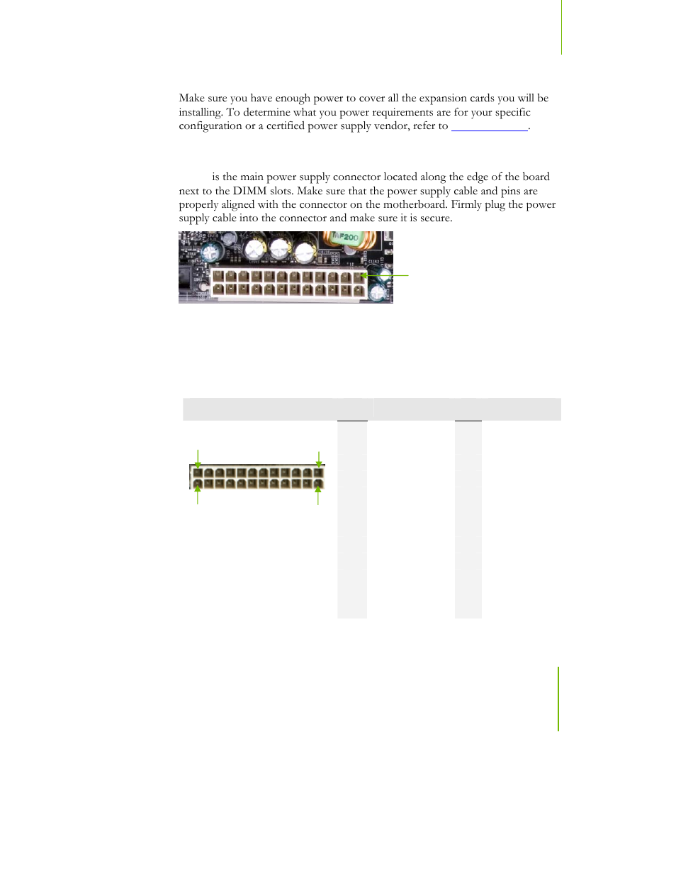 Pin atx power | EVGA NFORCE 780I SLI User Manual | Page 26 / 127