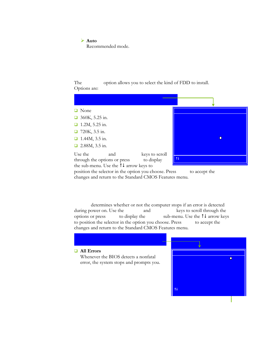 Drive a, Halt on | EVGA NFORCE 780I SLI User Manual | Page 48 / 127