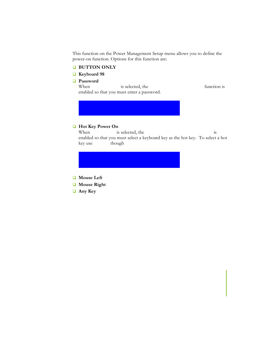Power on function | EVGA NFORCE 780I SLI User Manual | Page 76 / 127