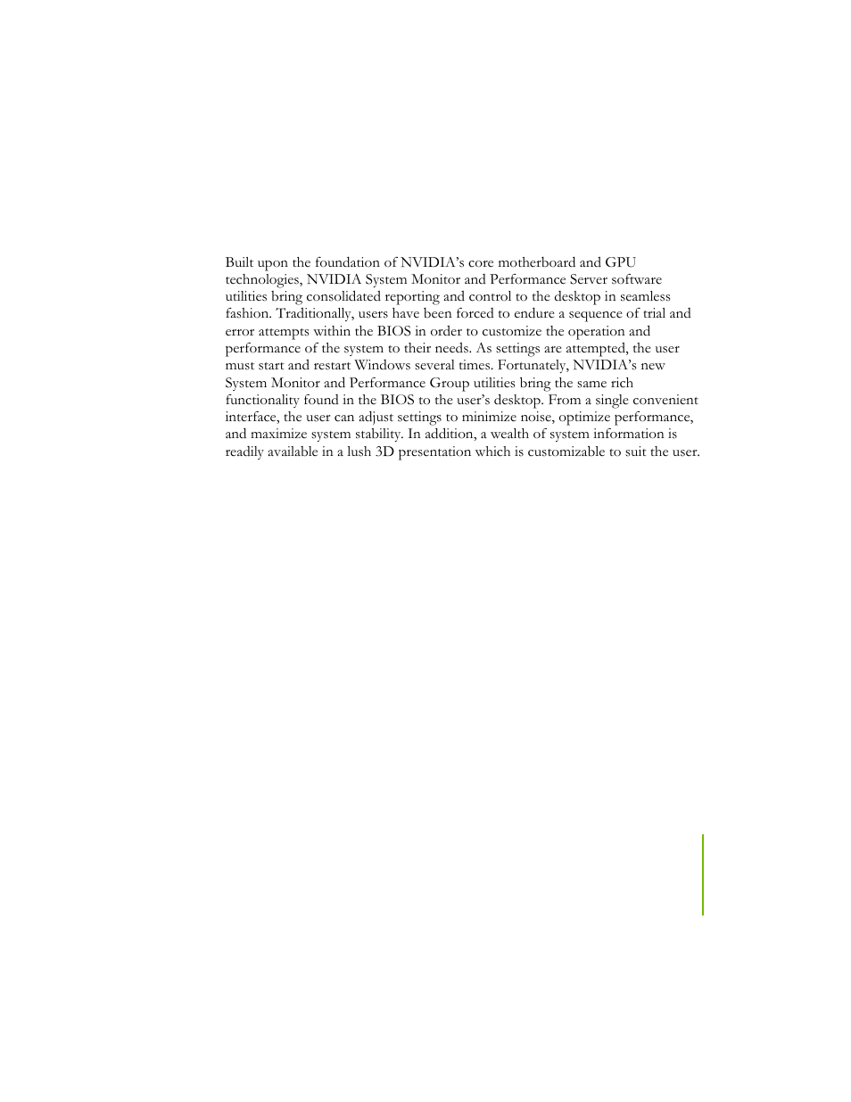 Using the nvidia software | EVGA NFORCE 780I SLI User Manual | Page 85 / 127