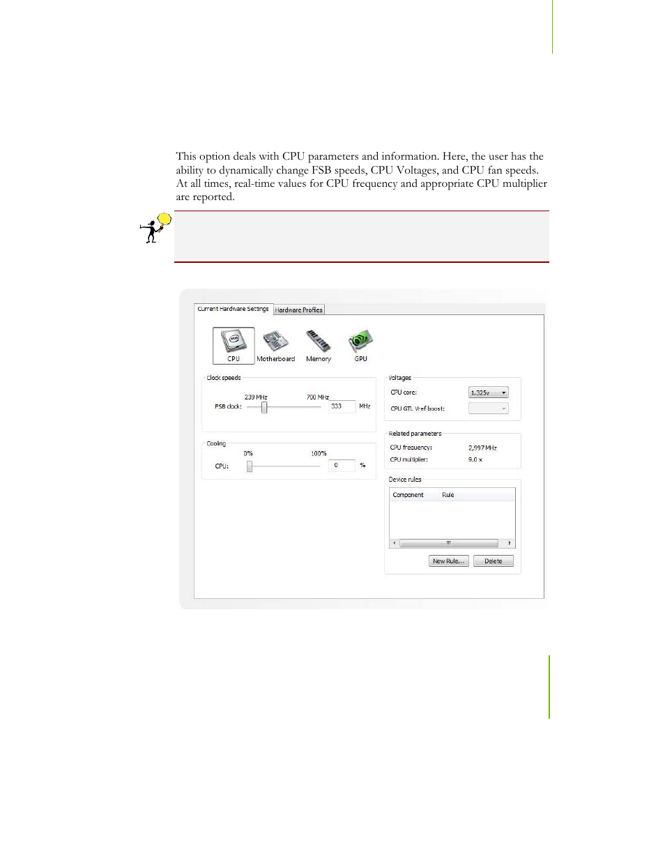 Current hardware settings | EVGA NFORCE 780I SLI User Manual | Page 88 / 127