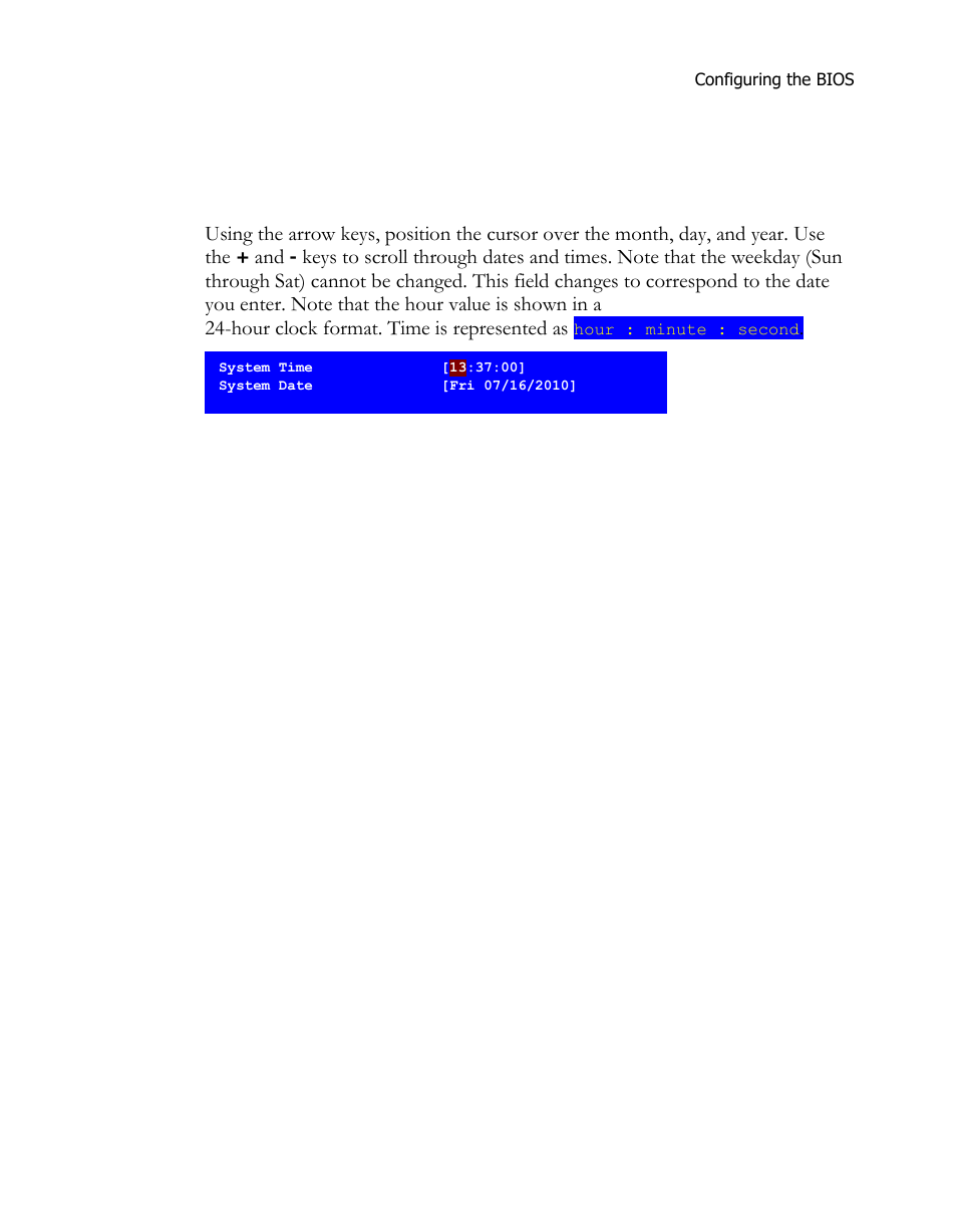 System time / system date | EVGA H55 User Manual | Page 29 / 46