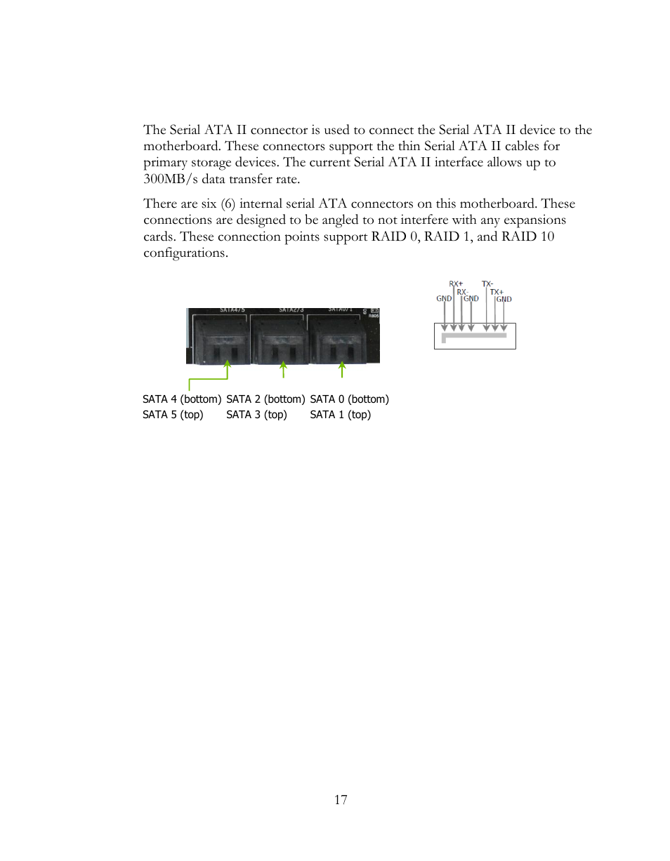 Connecting serial ata cables | EVGA 160-LF-E659 User Manual | Page 17 / 54