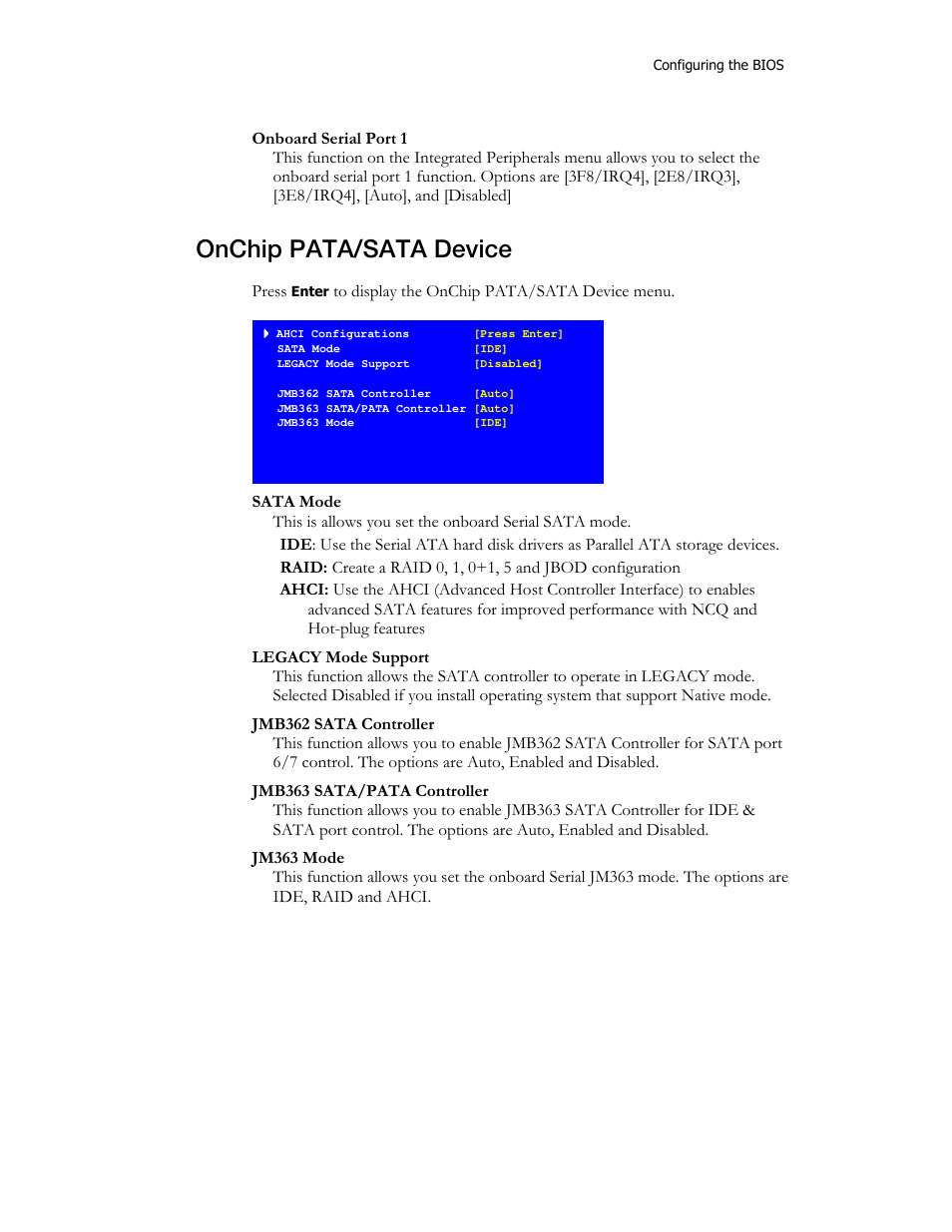 Onchip pata/sata device | EVGA X58 3X SLI User Manual | Page 47 / 75
