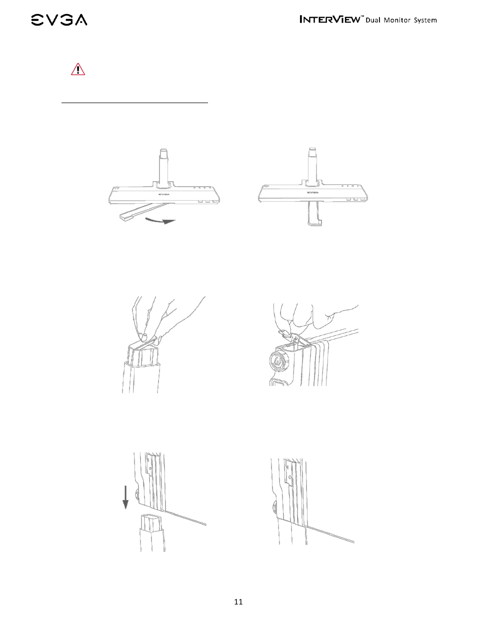 Setting up interview, Steps to assembling interview | EVGA InterView 200-LM-1700 User Manual | Page 11 / 35