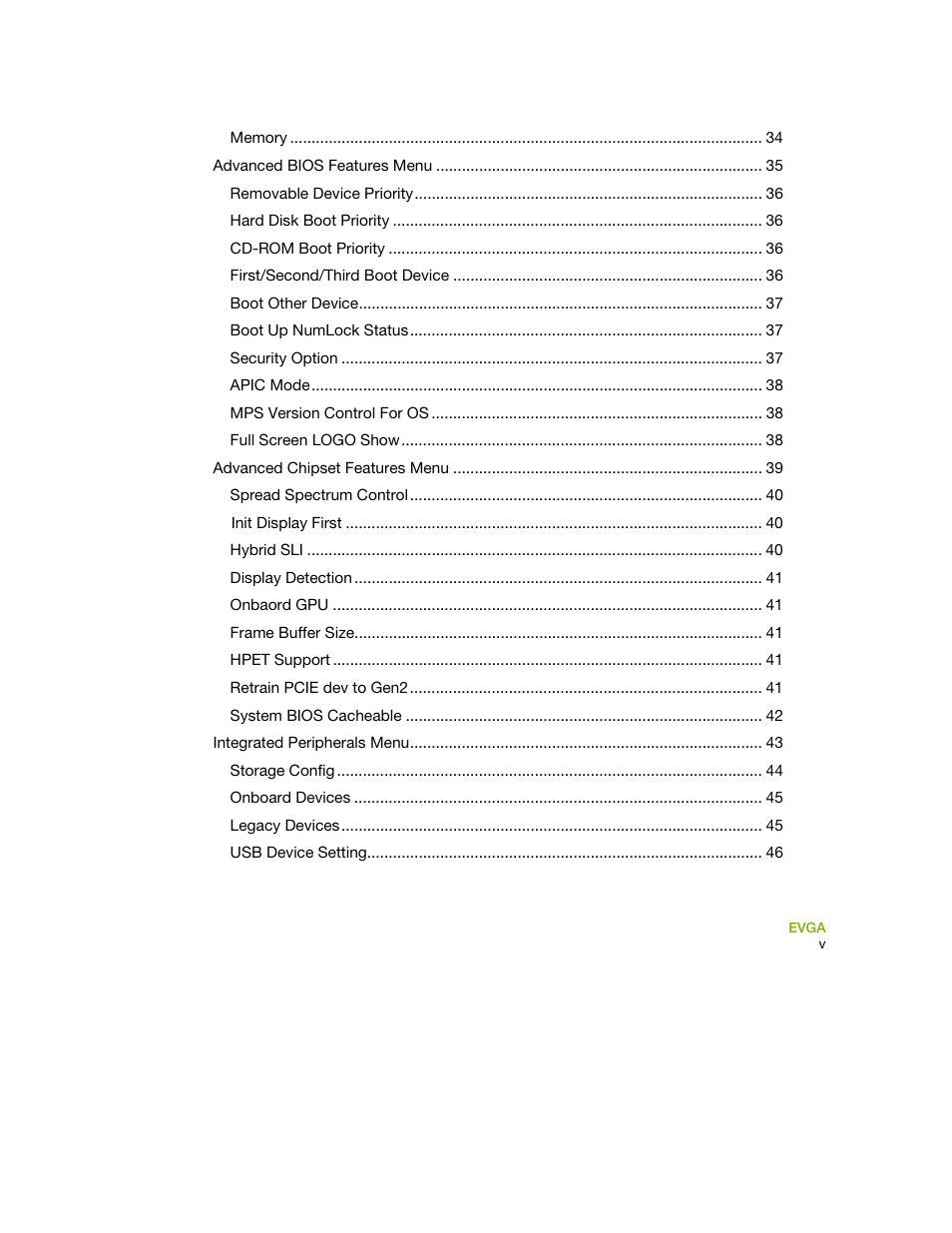 EVGA 730I User Manual | Page 6 / 85