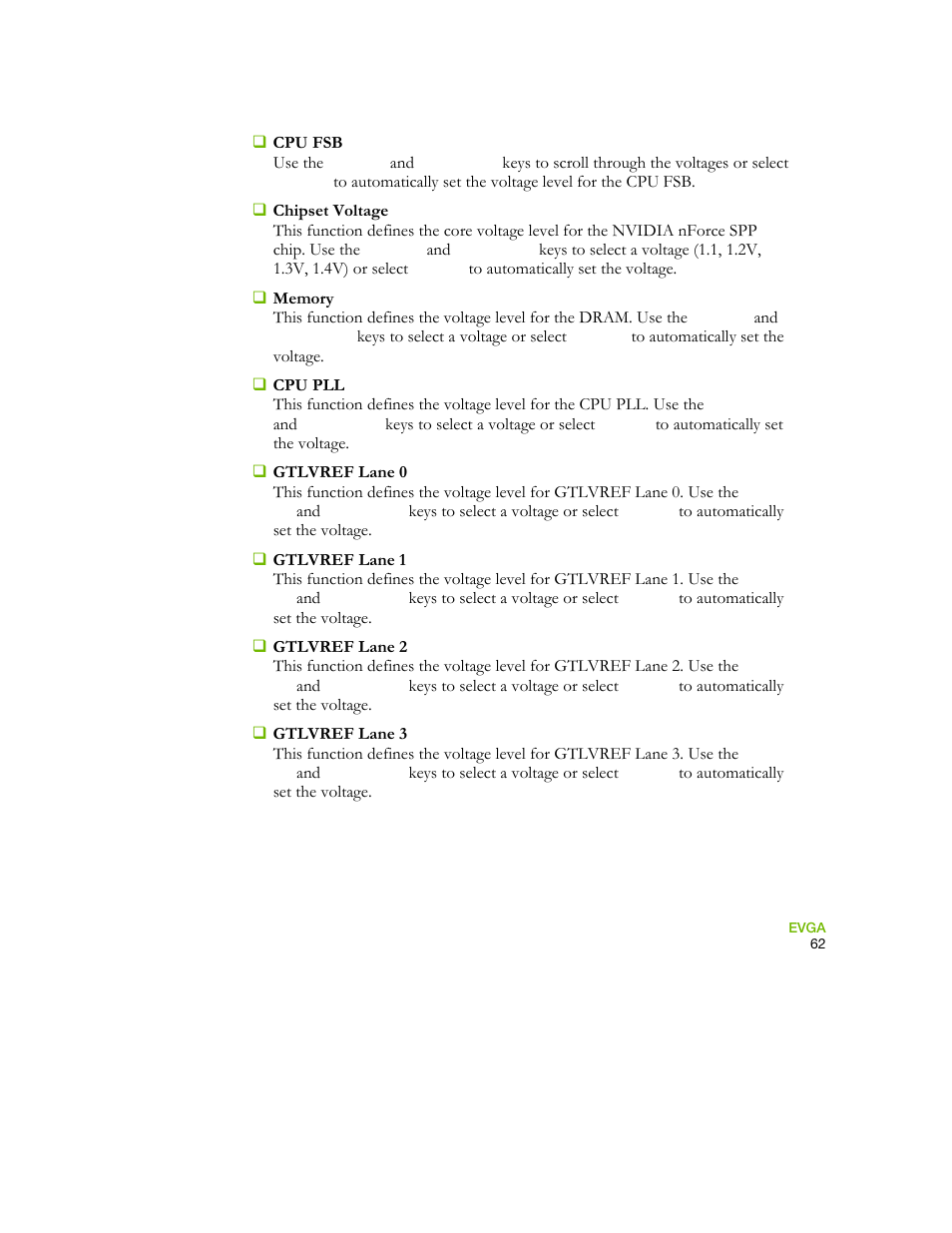 EVGA 730I User Manual | Page 72 / 85