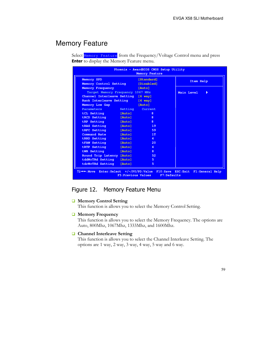 Select | EVGA X58 FTW User Manual | Page 59 / 77