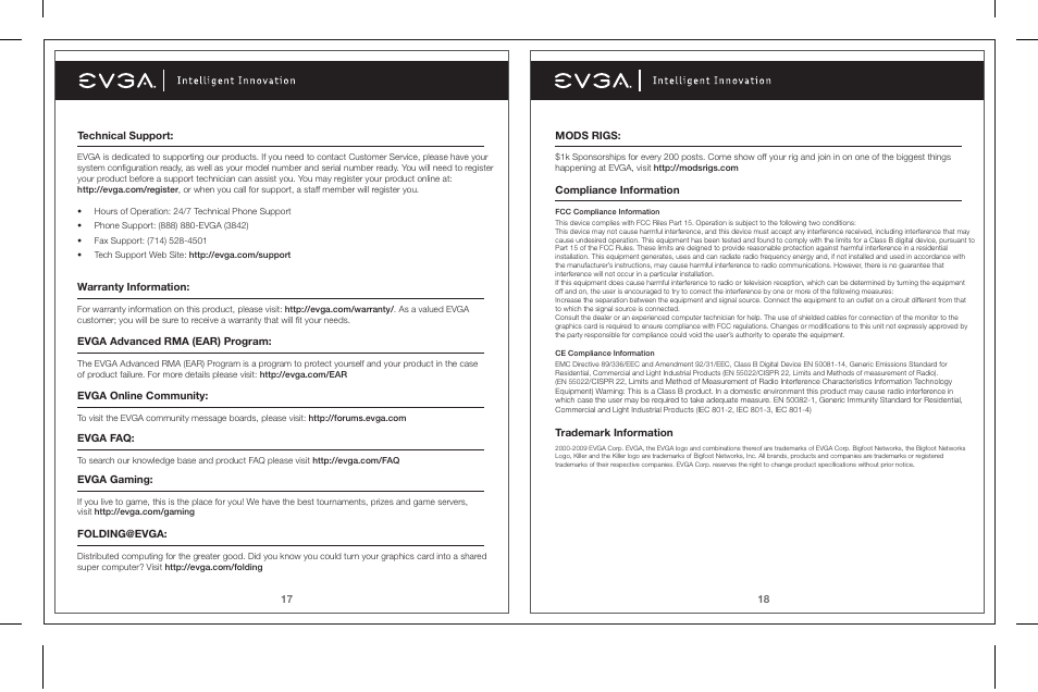 EVGA Killer Xeno Pro 128-P2-KN01 User Manual | Page 10 / 10