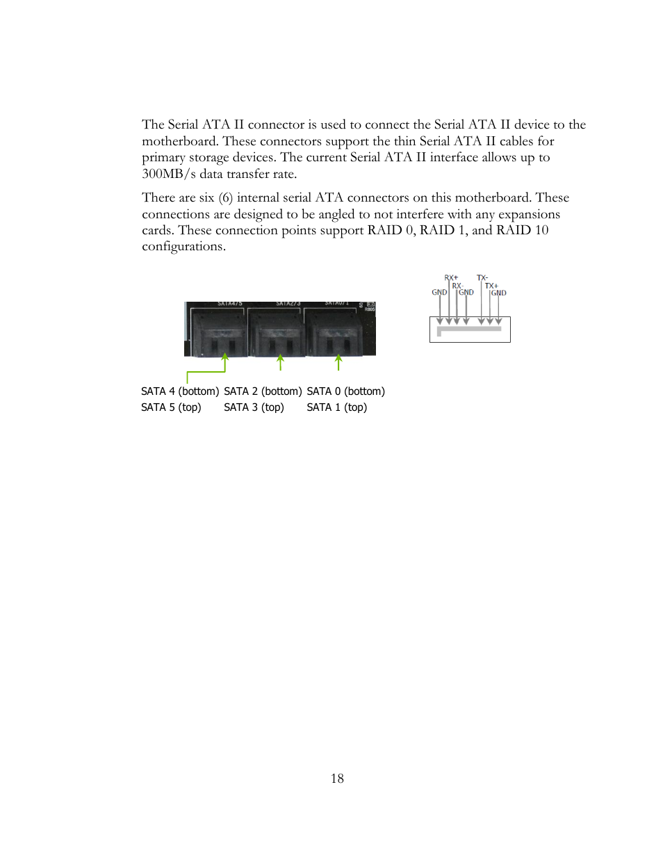 Connecting serial ata cables | EVGA 141-LF-E658 User Manual | Page 18 / 54
