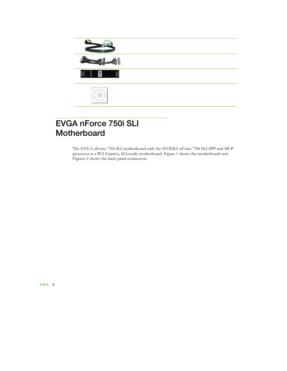 Evga nforce 750i sli motherboard | EVGA nForce 122-YW-E173 User Manual | Page 12 / 77