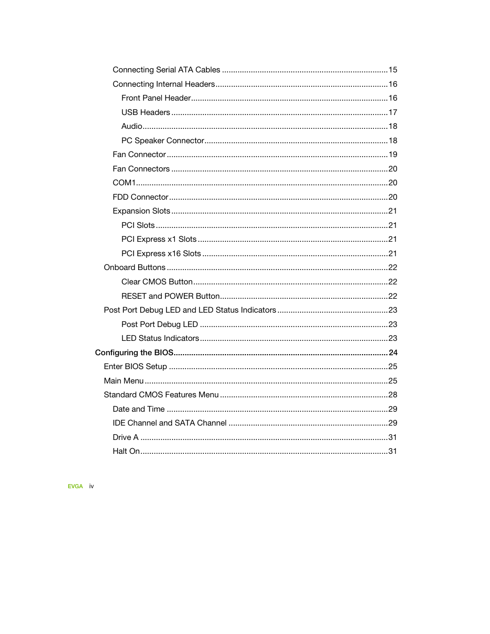 EVGA nForce 122-YW-E173 User Manual | Page 3 / 77