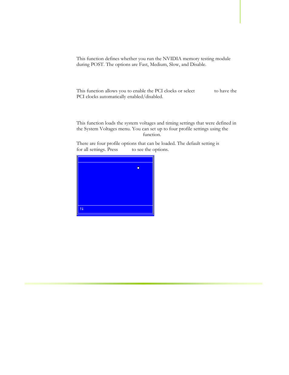 Pci clocks, Load timing/voltage set | EVGA NFORCE 680I SLI 122-CK-NF68-XX User Manual | Page 104 / 170