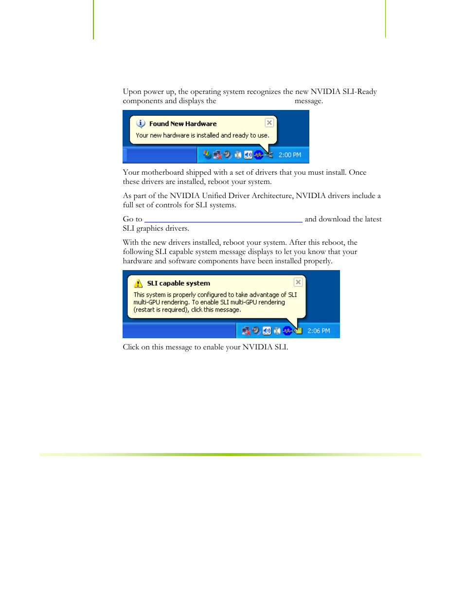 Install nvidia sli software | EVGA NFORCE 680I SLI 122-CK-NF68-XX User Manual | Page 160 / 170