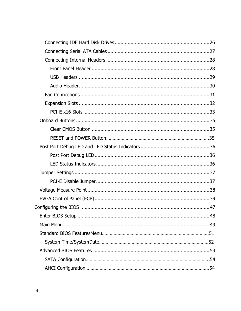 EVGA Classified SR-2 User Manual | Page 4 / 73