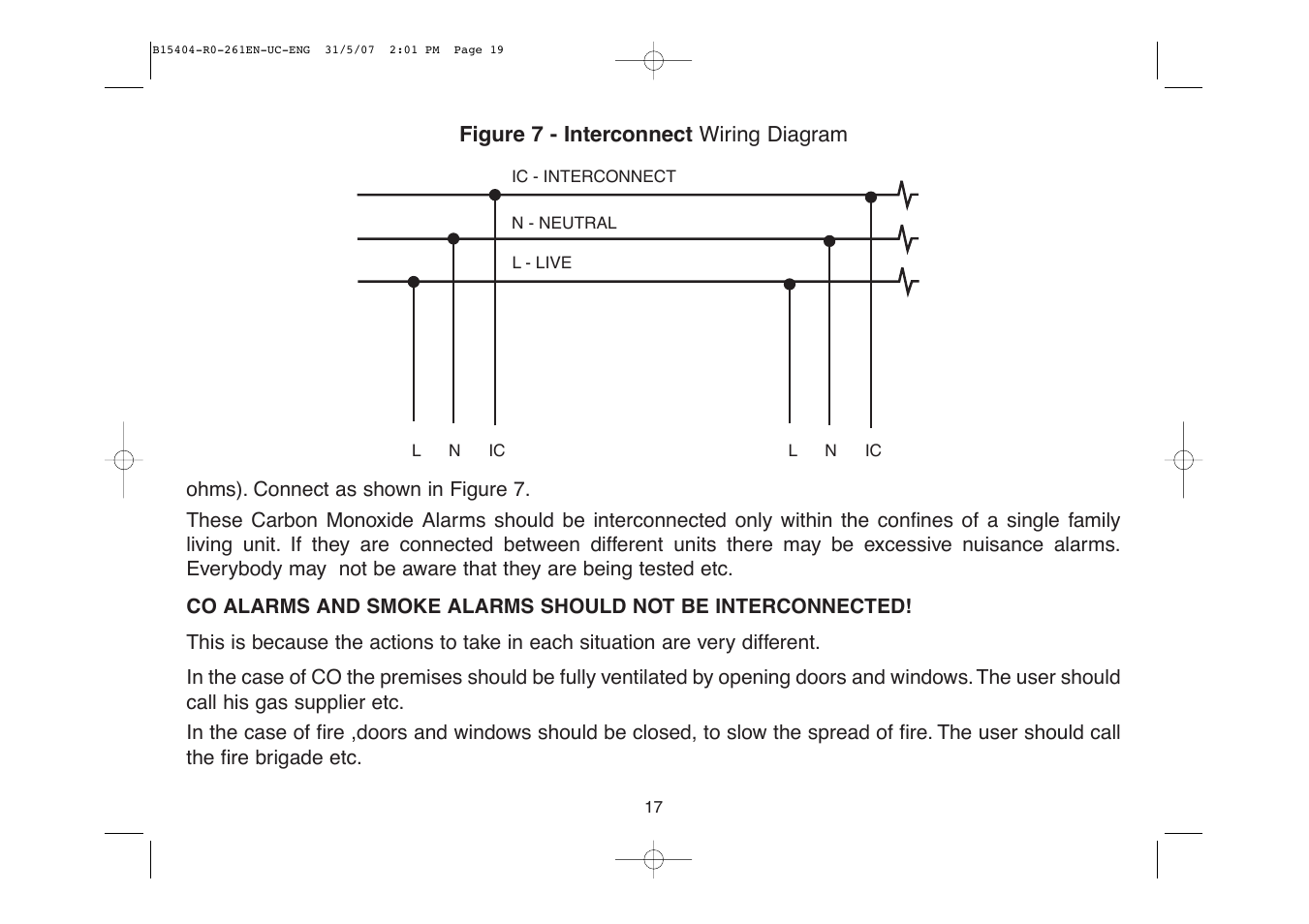 Ei Electronics Ei 261EN User Manual | Page 19 / 32