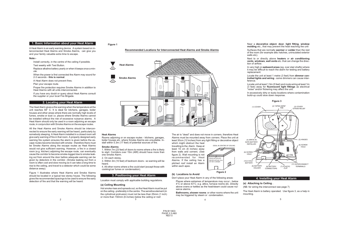 Ei Electronics EI 103C User Manual | 3 pages