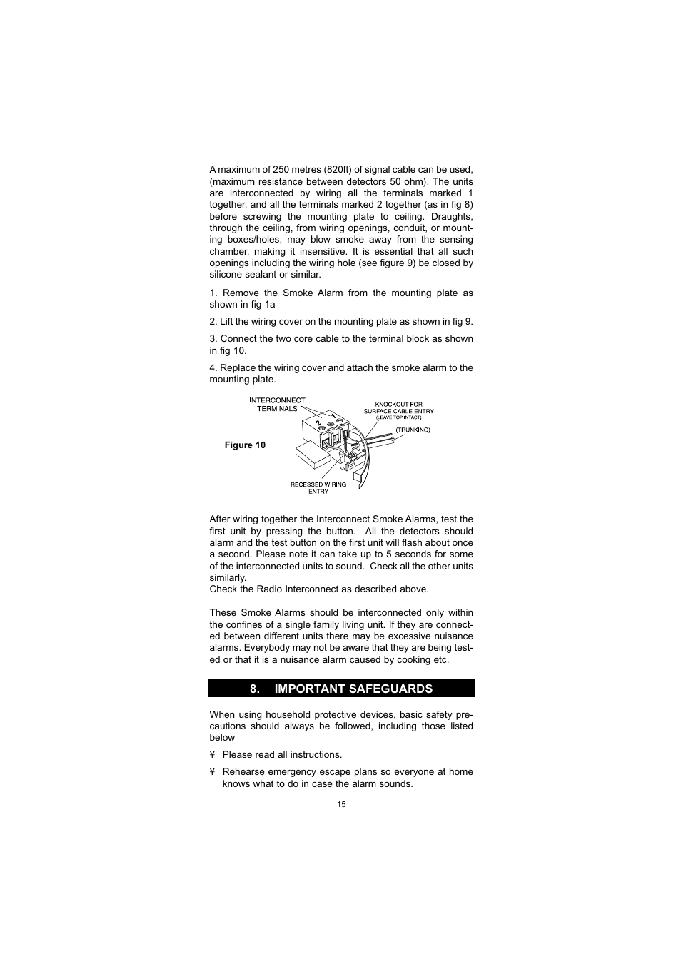 Ei Electronics Ei 405TYC User Manual | Page 15 / 24