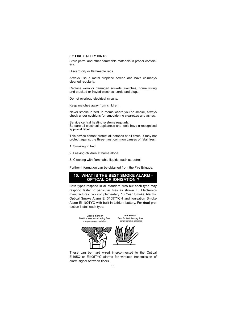 Ei Electronics Ei 405TYC User Manual | Page 18 / 24