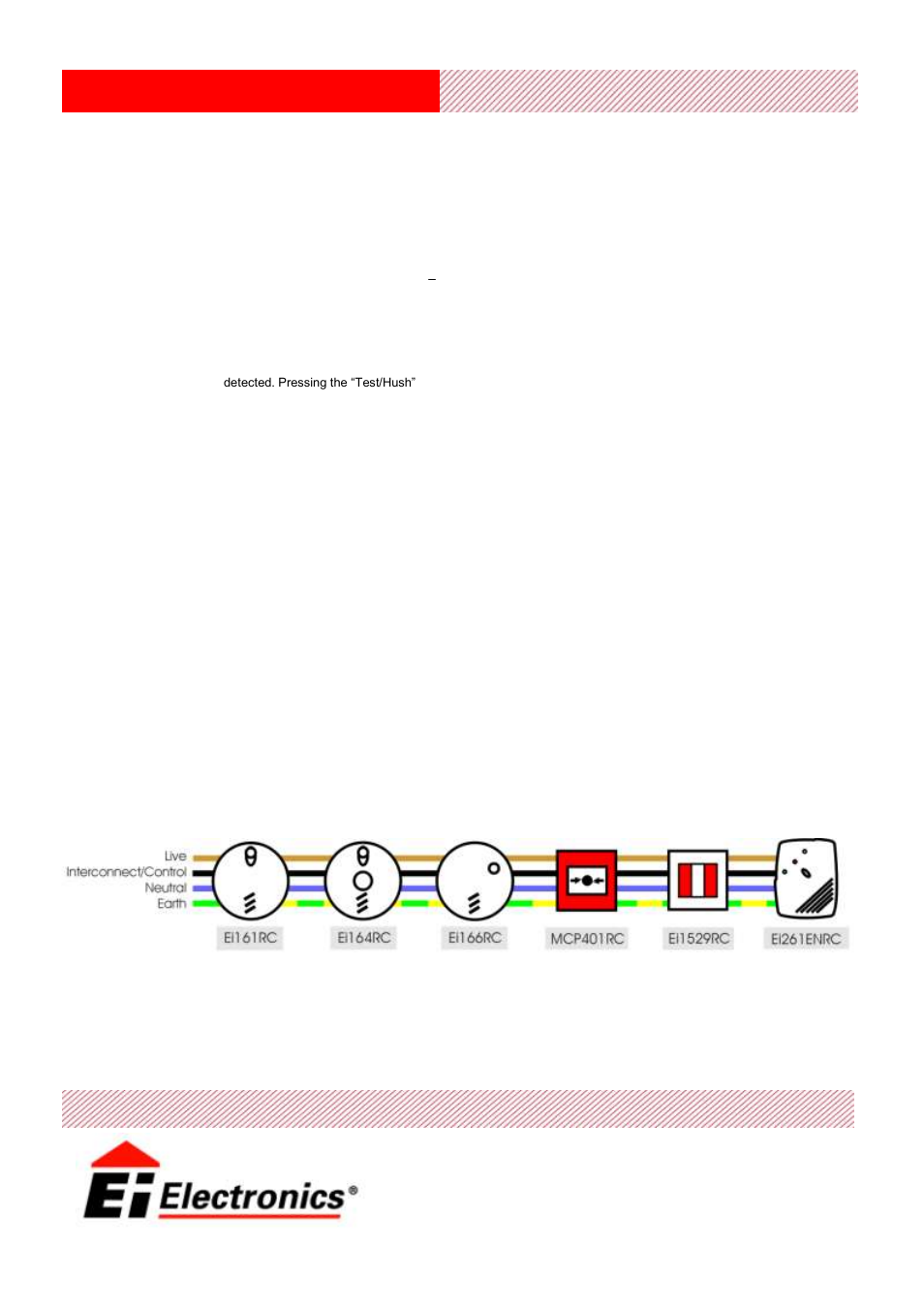 Model ei261enrc co alarm, Technical specification, System wiring | Ei Electronics Carbon Mo-noxide Alarm Ei261ENRC User Manual | Page 2 / 2