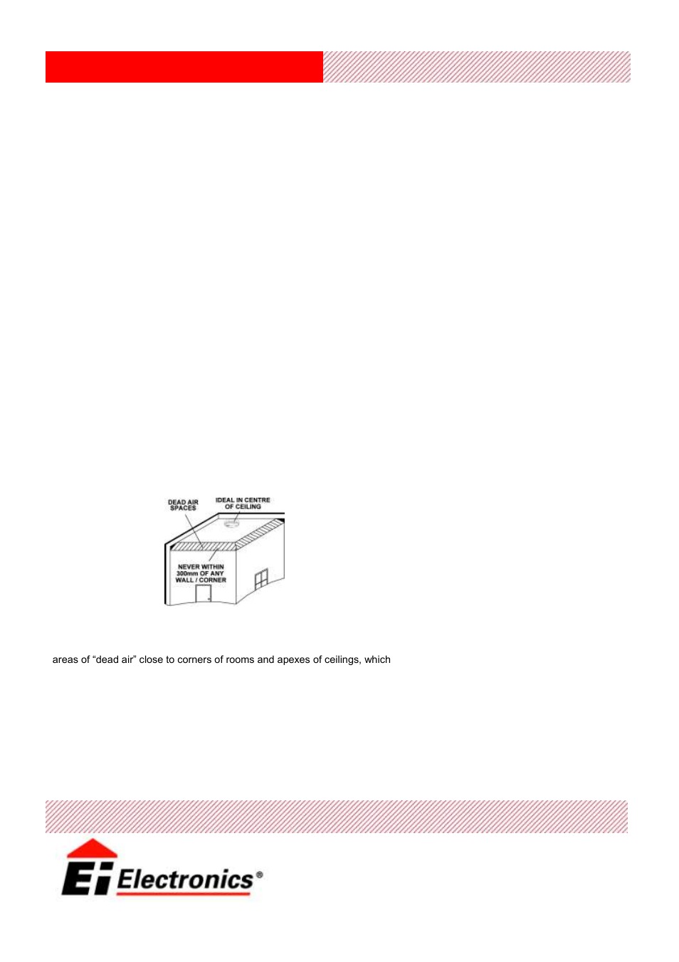 Model ei184 heat alarm, Installation & placement, Technical specification | Ei Electronics Ei184 User Manual | Page 2 / 2