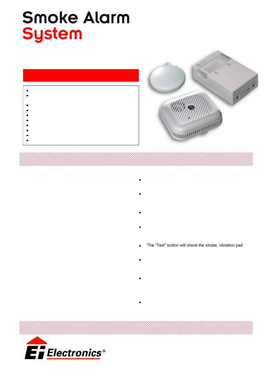 Ei Electronics Ei169 User Manual | 2 pages