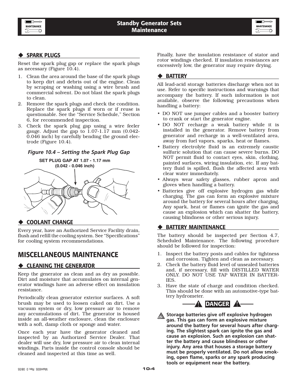 Miscellaneous maintenance | Elite 005212-0 User Manual | Page 19 / 52
