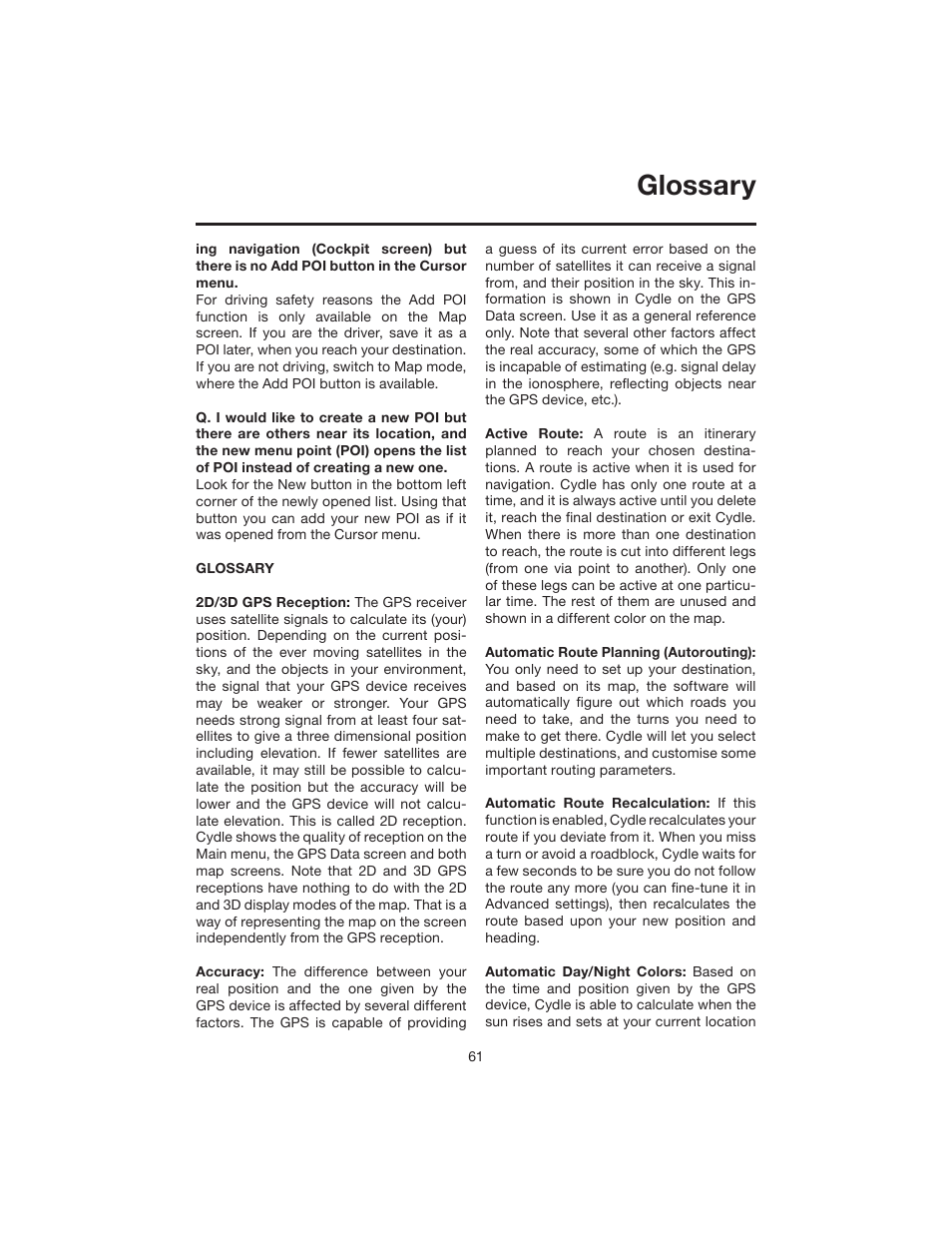 Glossary | Elite VRVD640G User Manual | Page 61 / 68