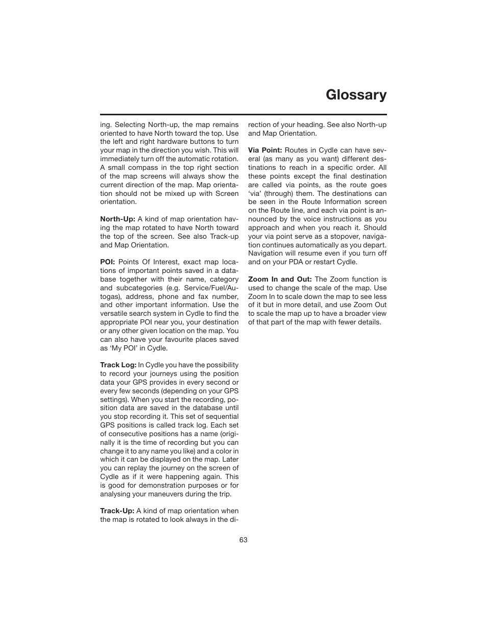 Glossary | Elite VRVD640G User Manual | Page 63 / 68