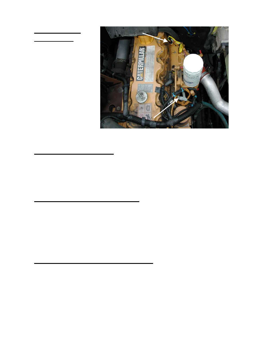 Boost sensor connection, Iap sensor connection, Final inspection and operation | Boost elbow installation (optional) | EDGE Tech Caterpillar 3126 User Manual | Page 7 / 9