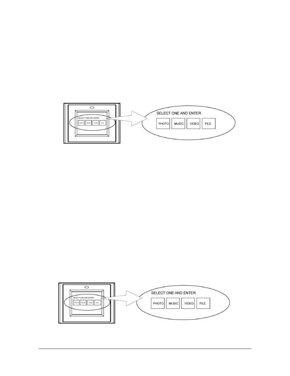 Listening to mp3 music, Watching video | EDGE Tech Digital Picture Frame User Manual | Page 11 / 19