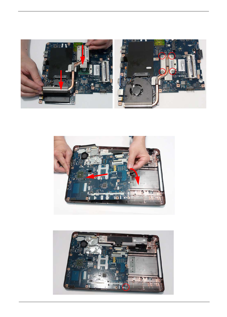 Replacing the mainboard | eMachines G630 User Manual | Page 105 / 198