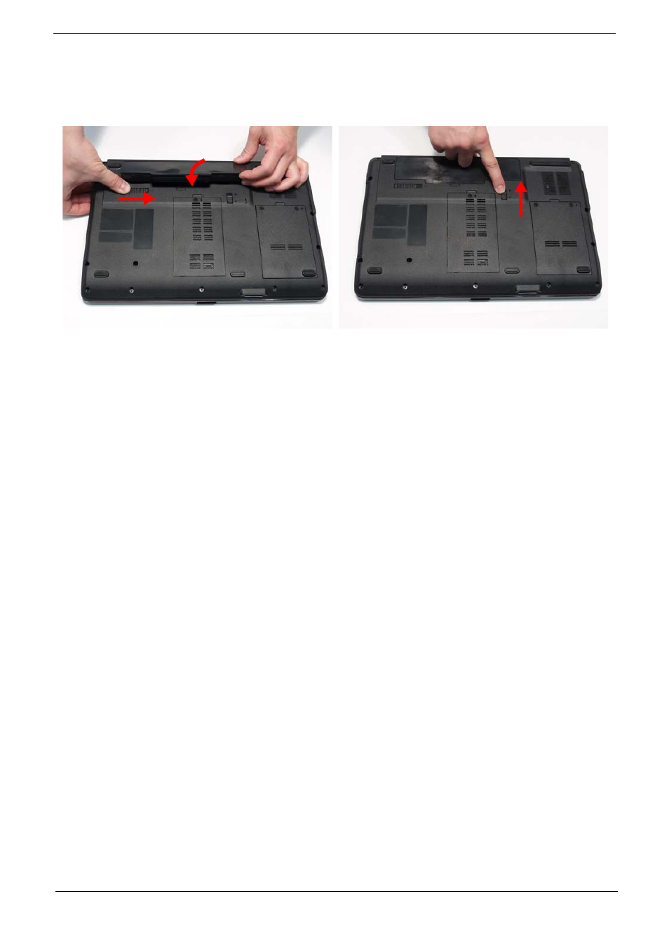 Replacing the battery | eMachines G630 User Manual | Page 125 / 198