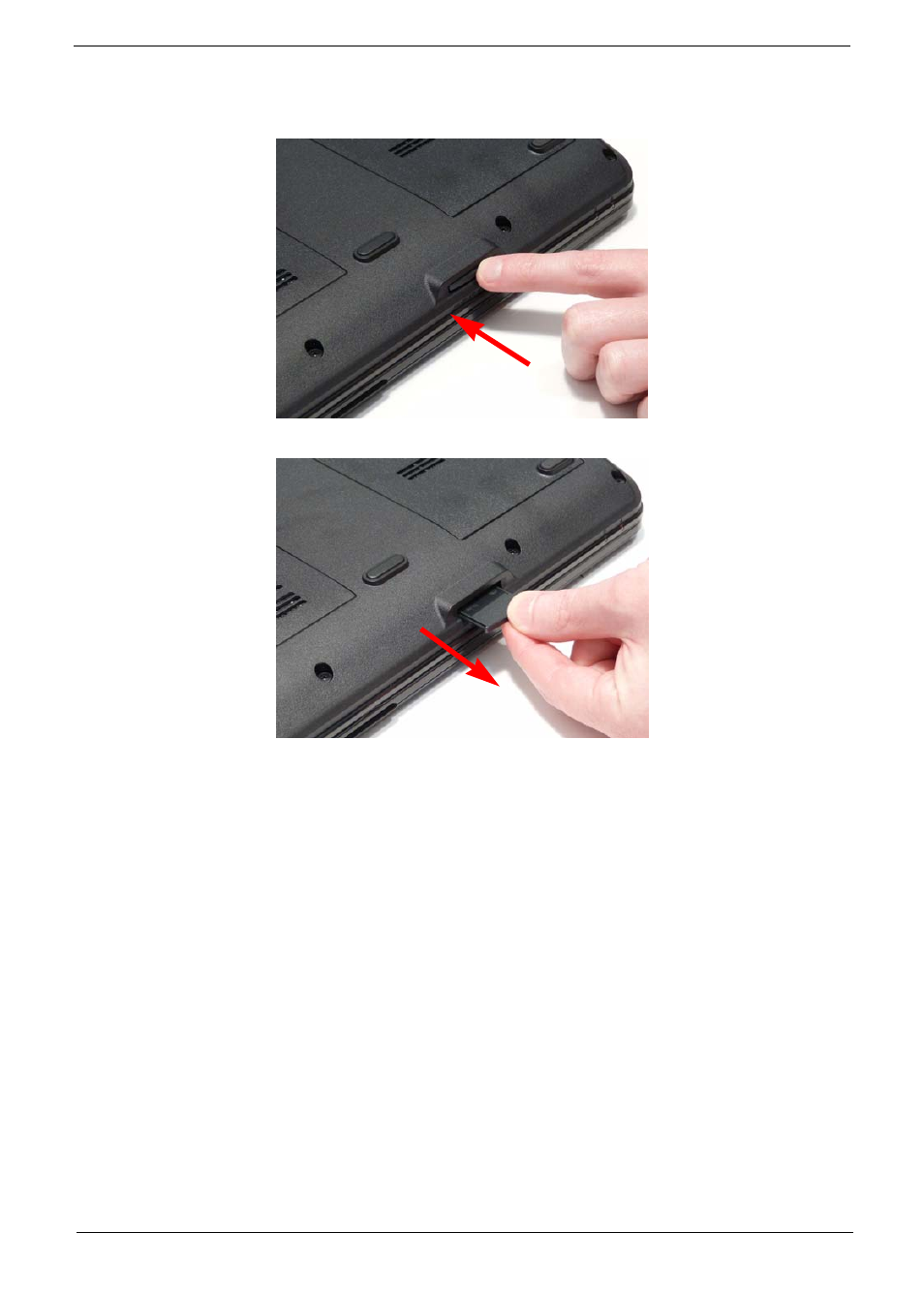 Removing the sd dummy card | eMachines G630 User Manual | Page 51 / 198