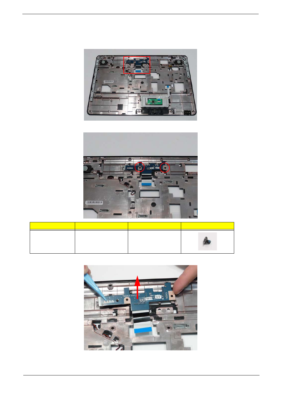 Removing the power board | eMachines G630 User Manual | Page 71 / 198