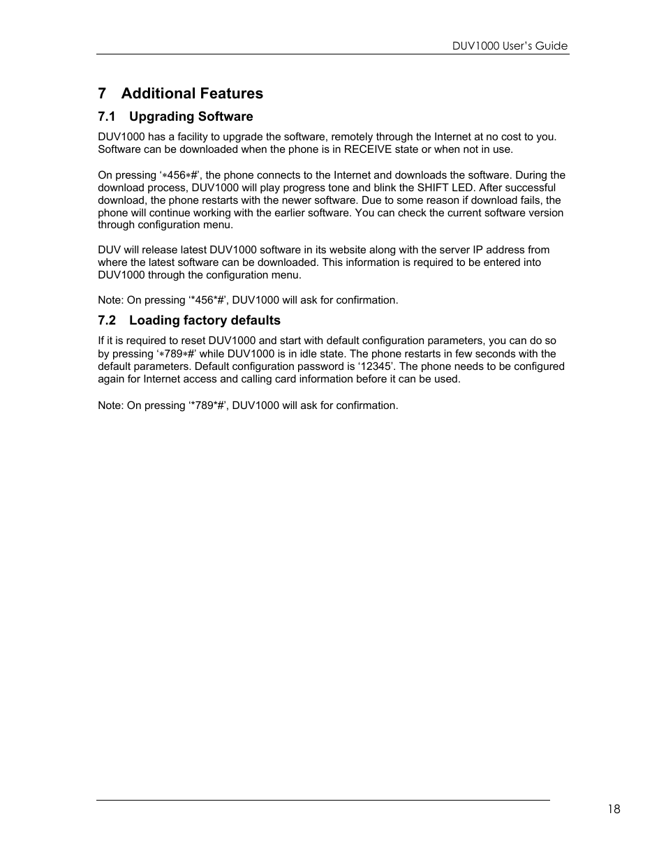 7 additional features | eMachines DUV1000 User Manual | Page 18 / 24