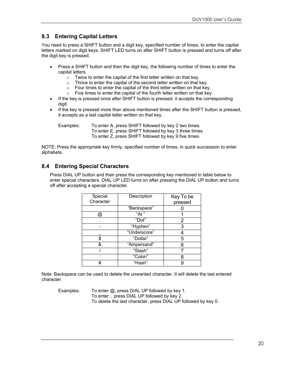 eMachines DUV1000 User Manual | Page 20 / 24