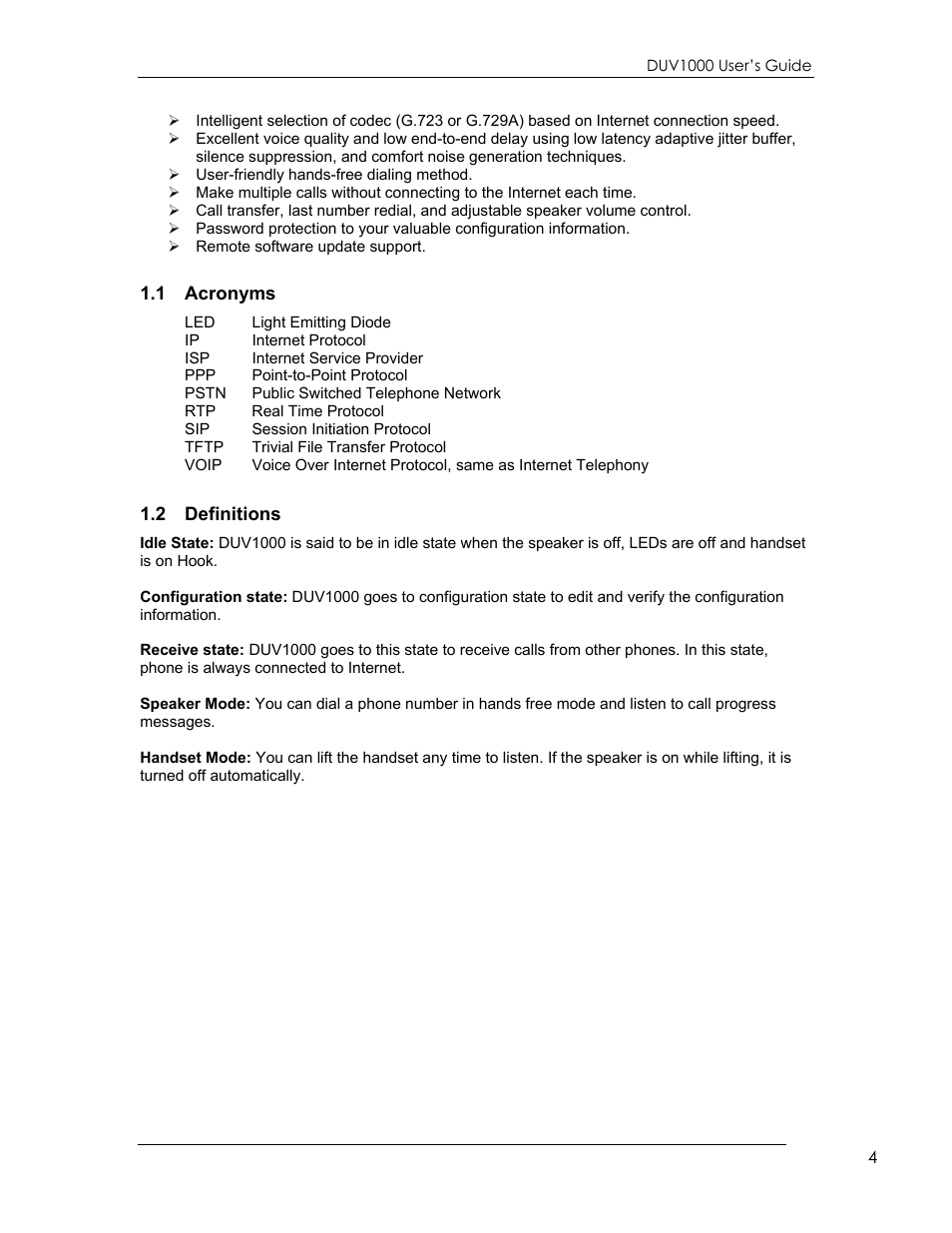 eMachines DUV1000 User Manual | Page 4 / 24